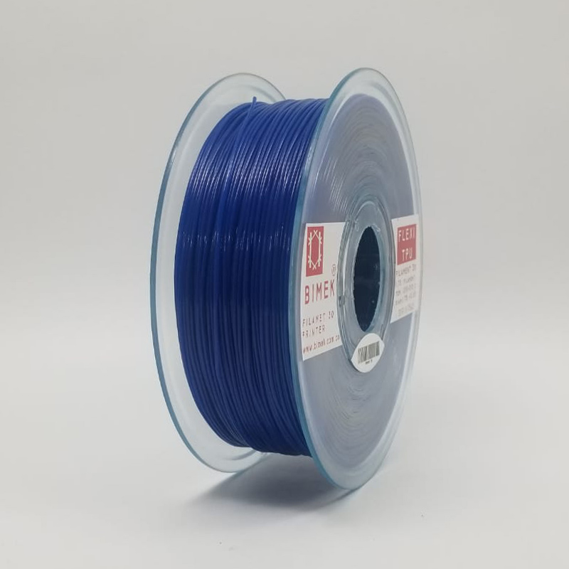 TPU: Filamento para impresión 3d en Flexible TPU Azul